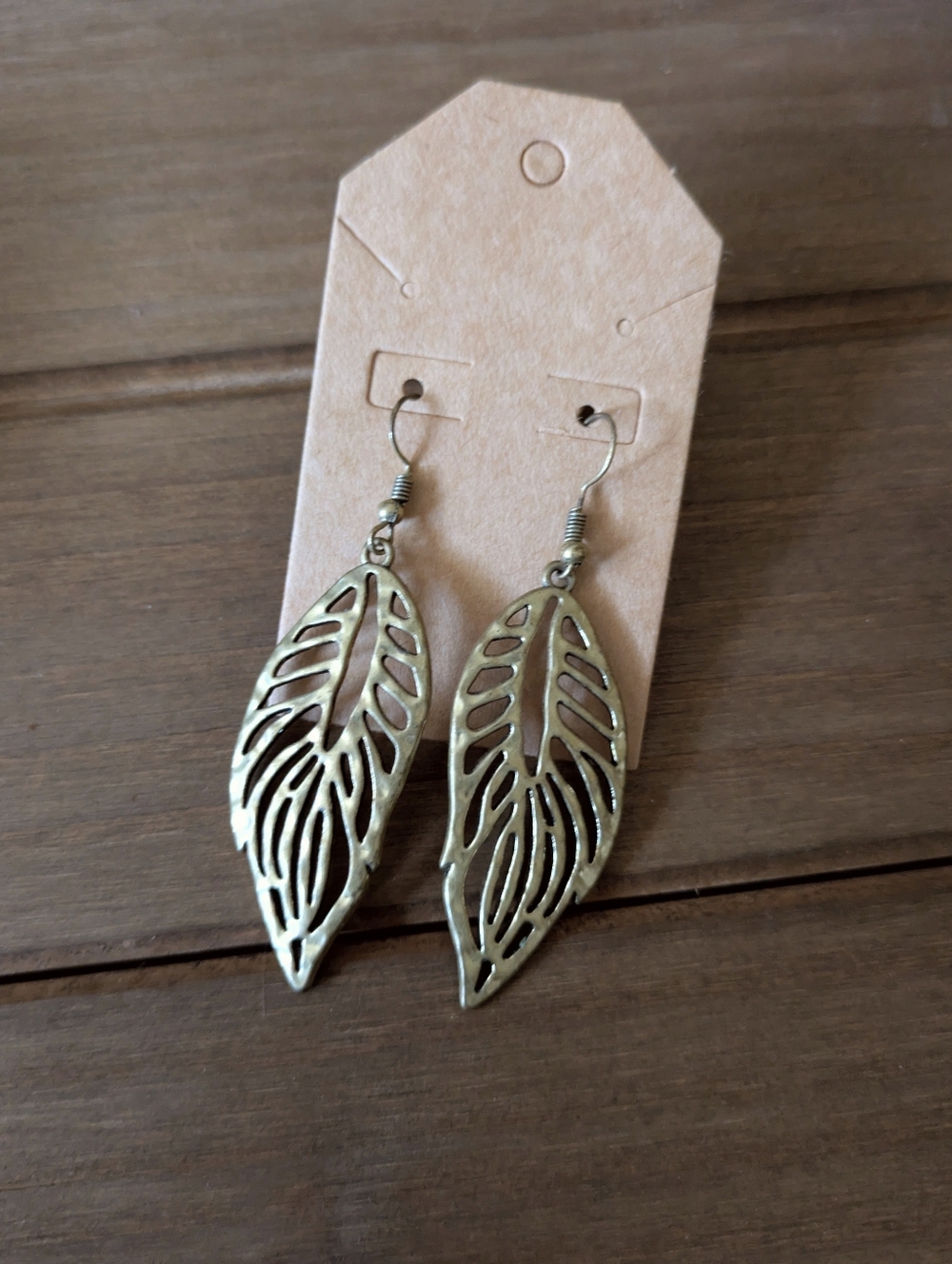 Abstract Feather/ Leaf Earrings